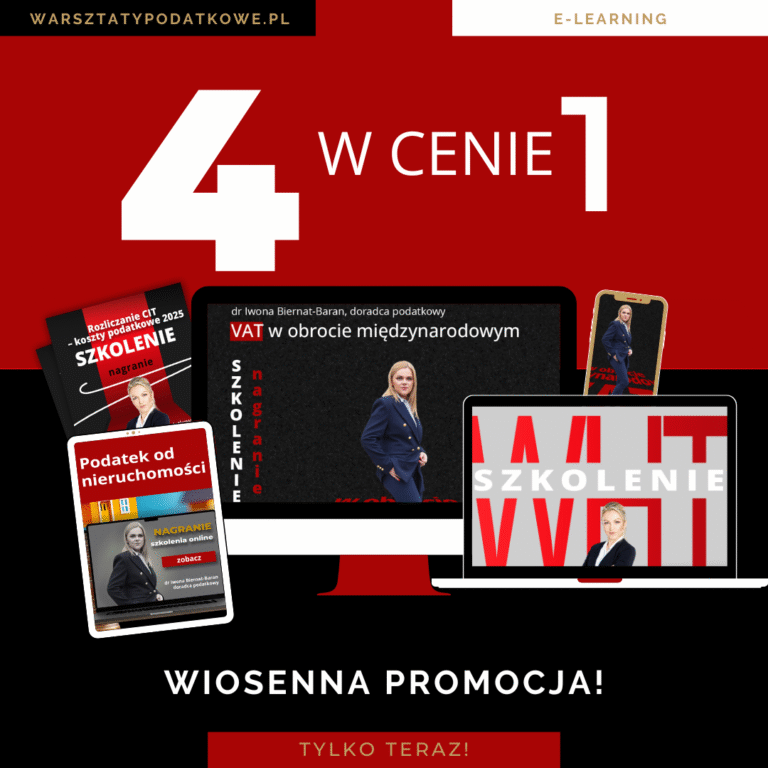 E-learning: Pakiet 4 w cenie 1
