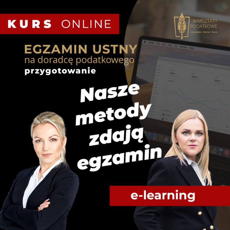 E-learning: Zdaj ustny! – nagrania z kursu przygotowującego do części ustnej egzaminu na doradcę podatkowego