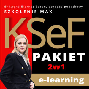 E-learning: Szkolenia KSeF 2 w 1 - pakiet! 8h